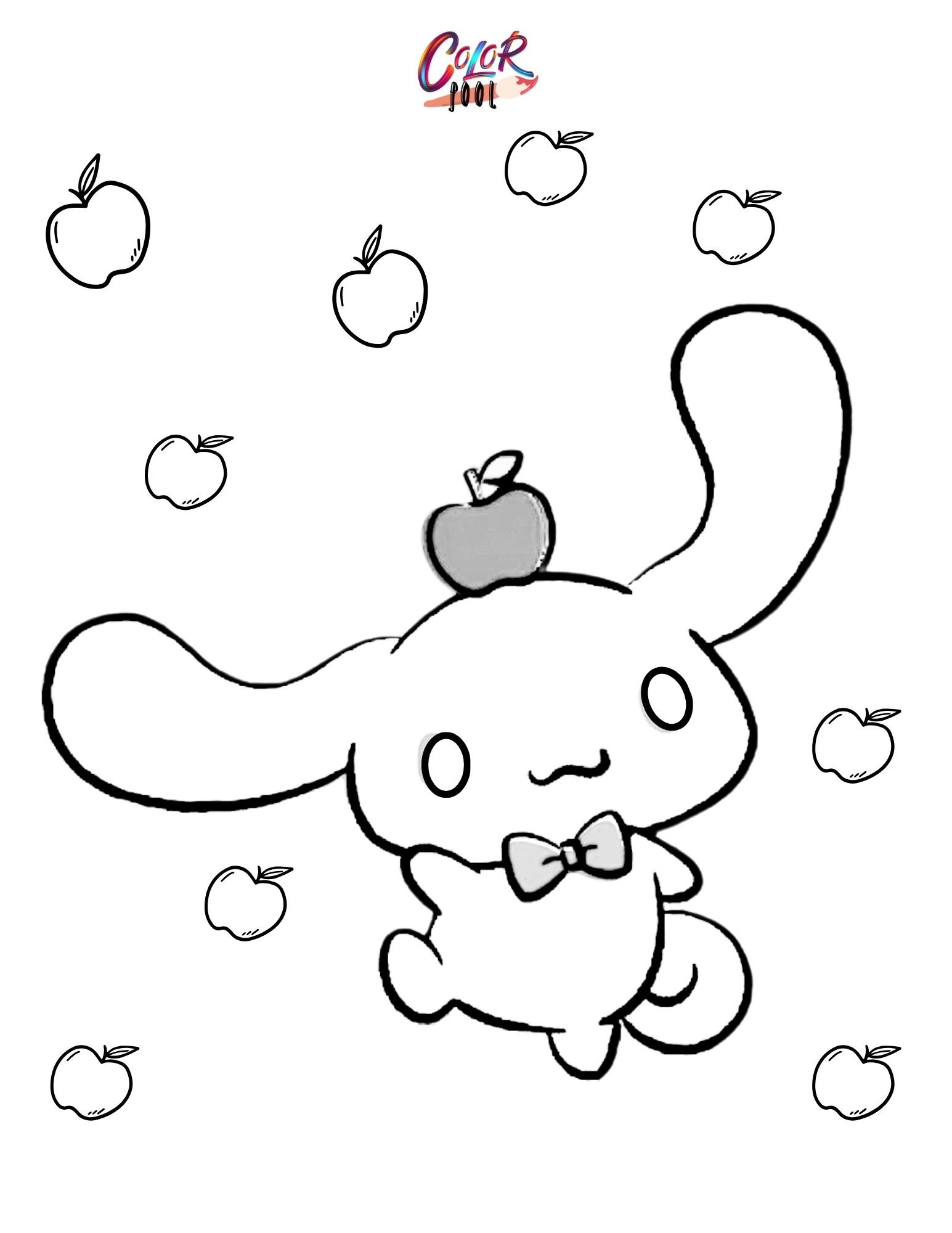 cinnamoroll coloring paper