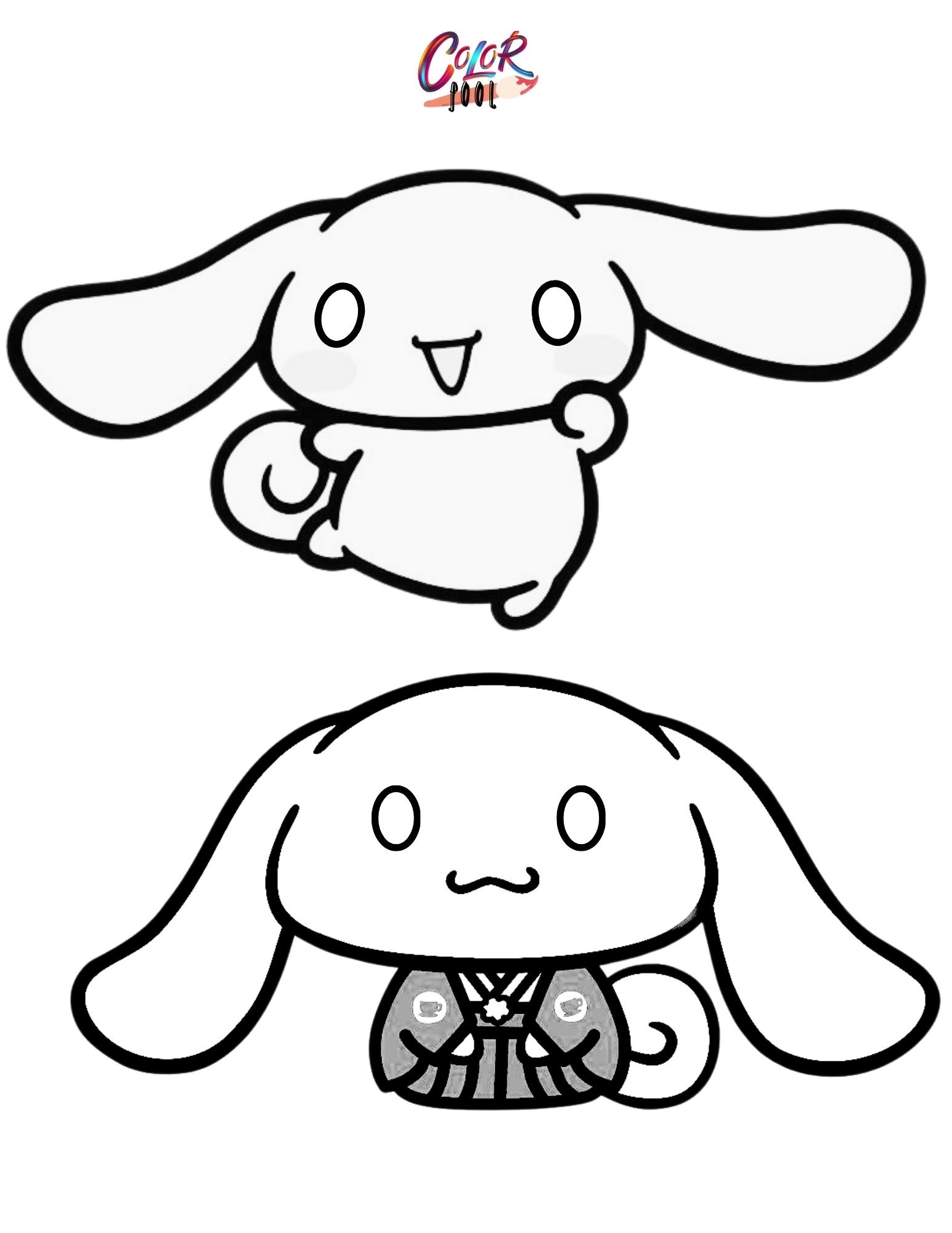 cinnamoroll coloring page 