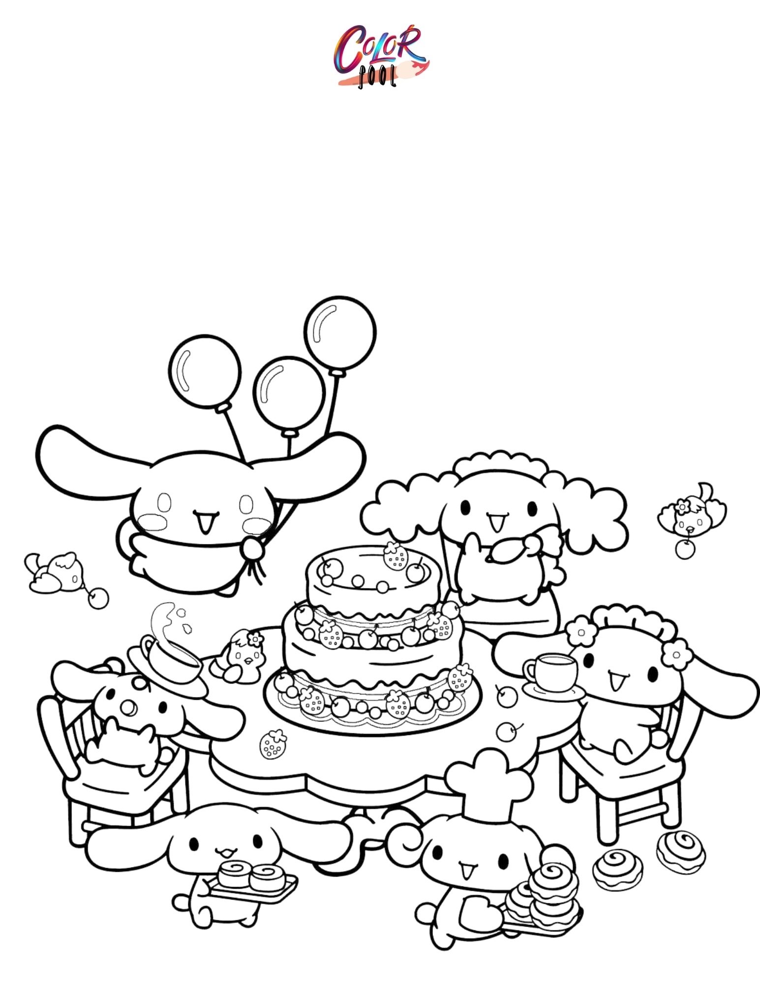 cinnamoroll coloring