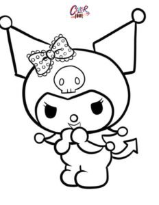 Kuromi Coloring Pages — 50+ Fun Coloring For All Ages