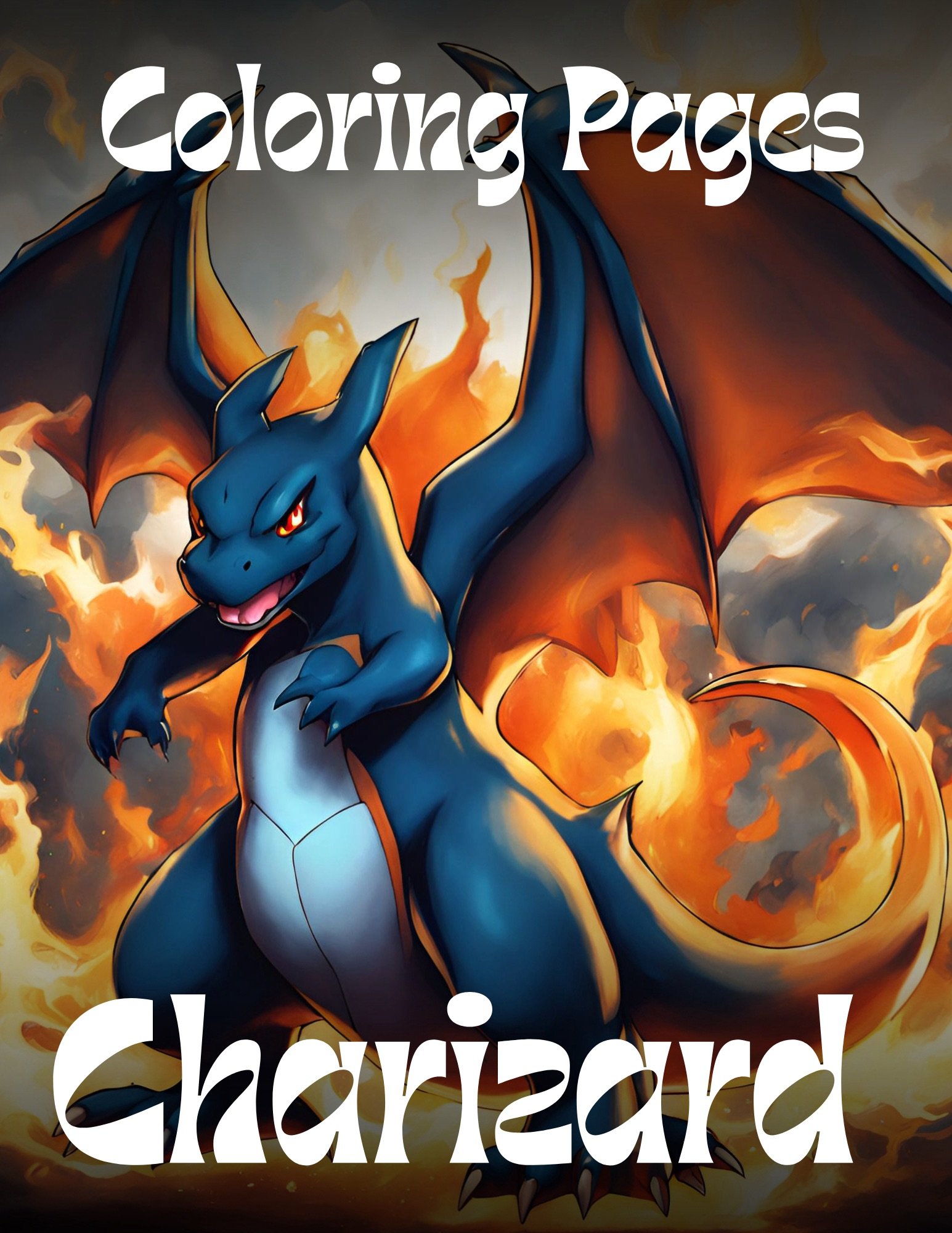 charizard color page