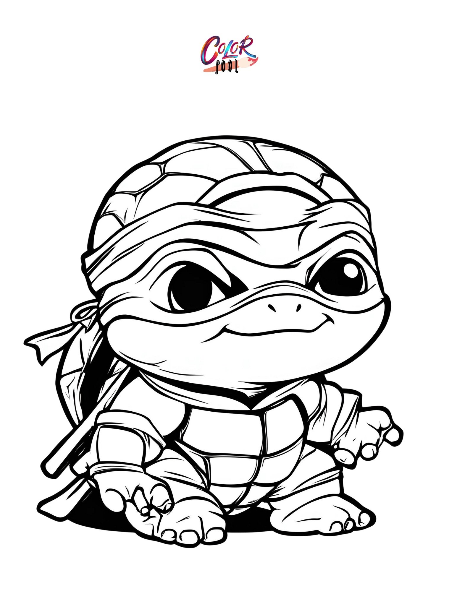 teenage mutant ninja turtles coloring pages free