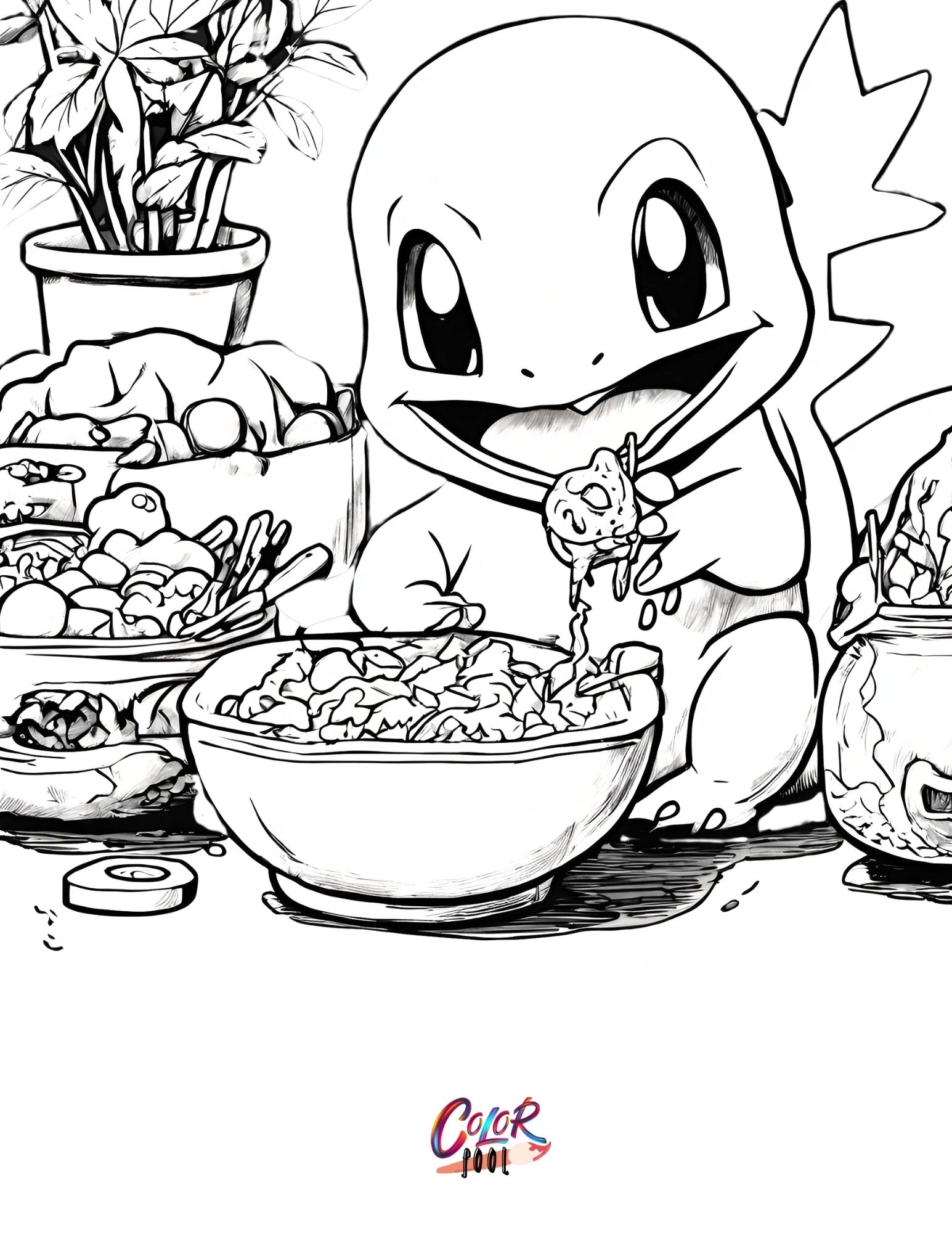 coloring pages charmander