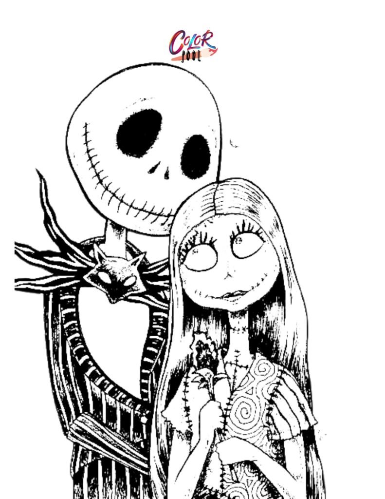 Jack Skellington Coloring Pages — 30+ Free Printables