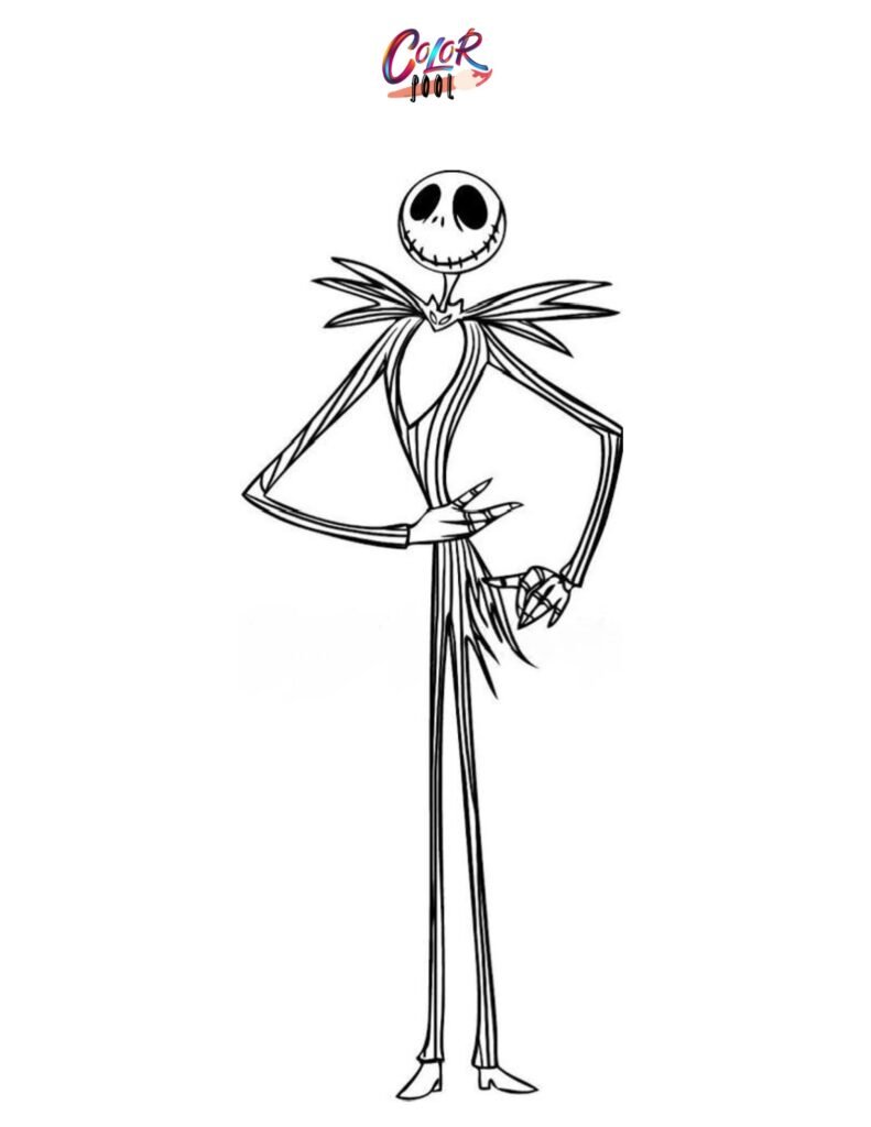 Jack Skellington Coloring Pages — 30+ FREE Printables