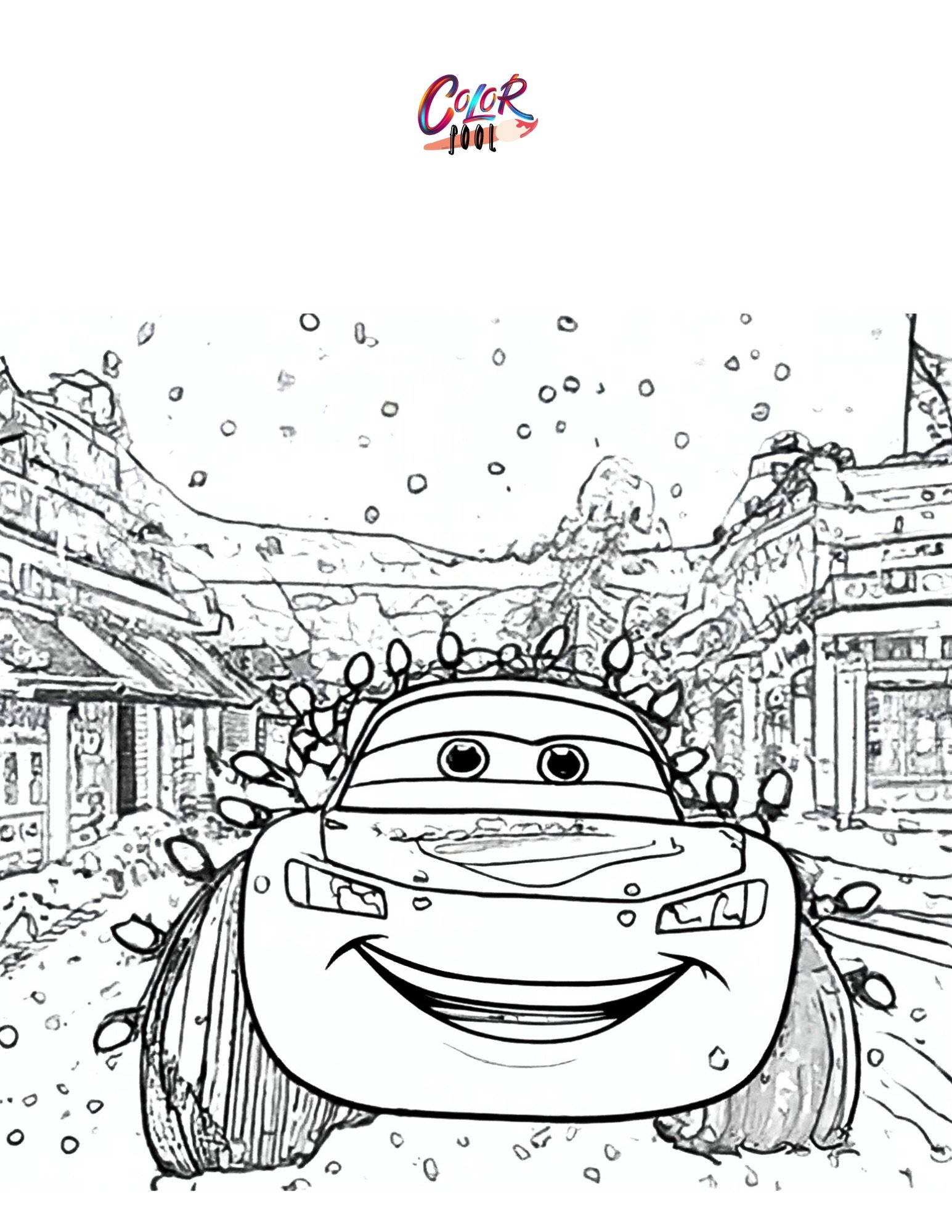 cars coloring pages lightning mcqueen