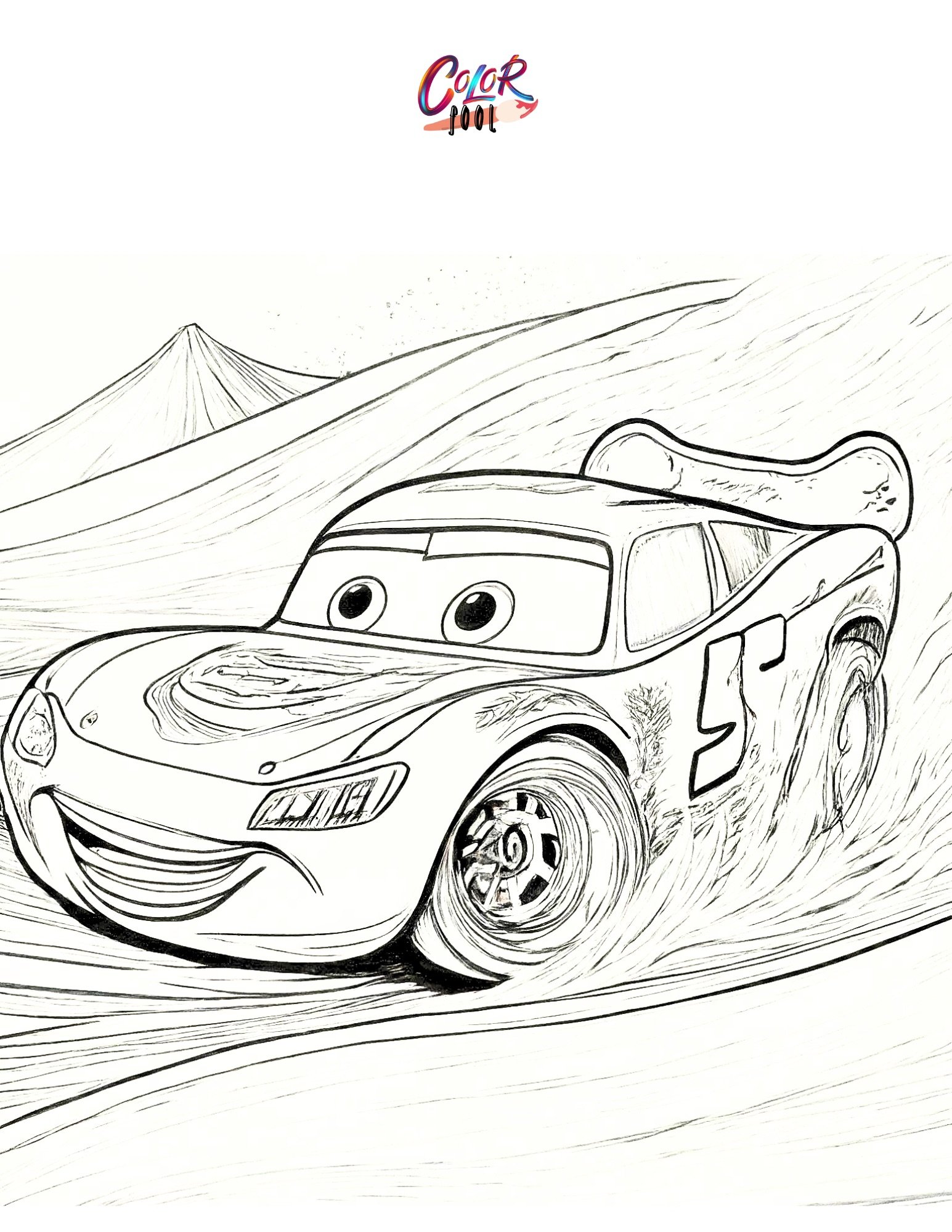 lightning mcqueen coloring pages printable