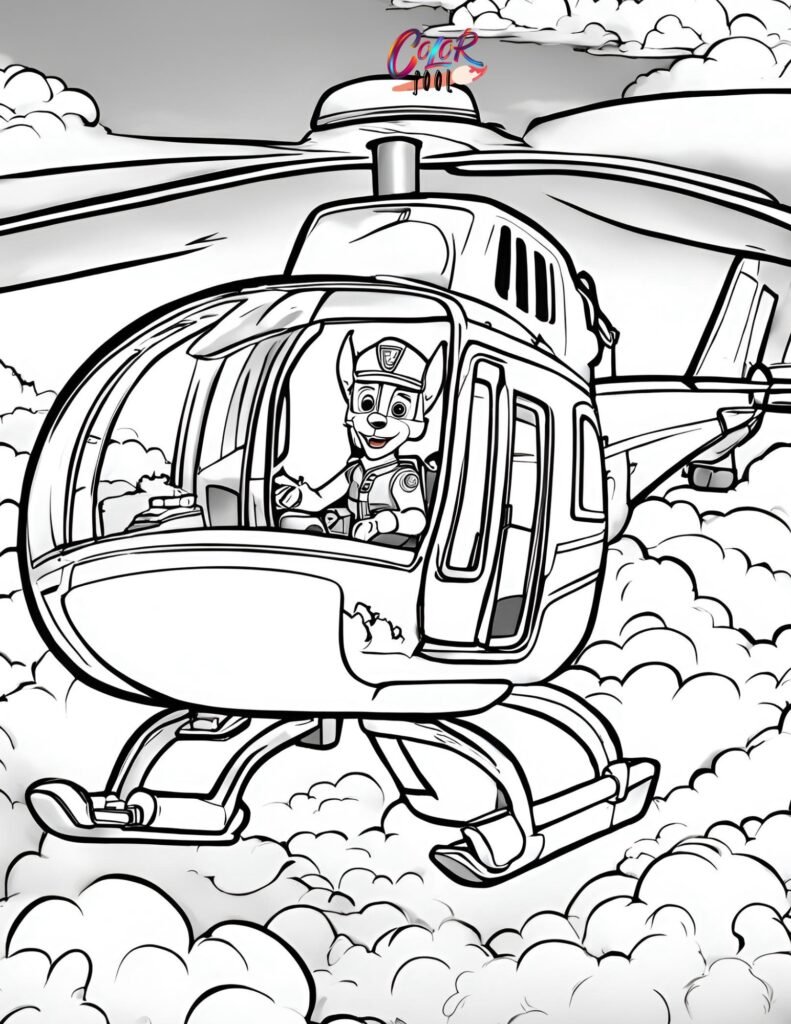 Free printable paw patrol coloring pages