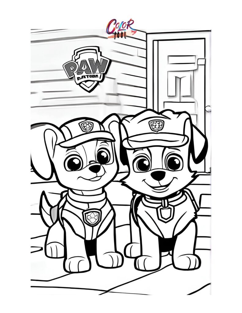 Paw patrol color pictures