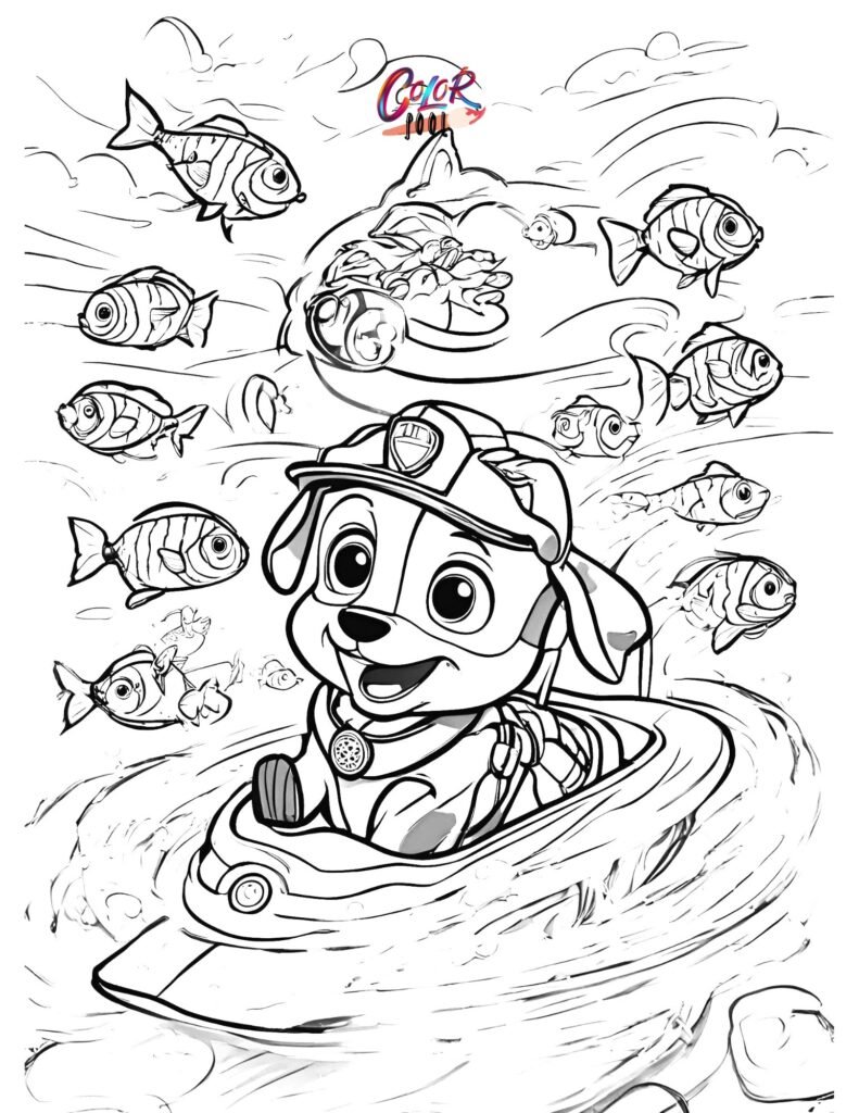 Paw patrol printable coloring pages