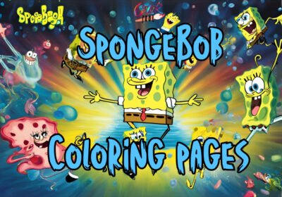 Coloring pages for SpongeBob