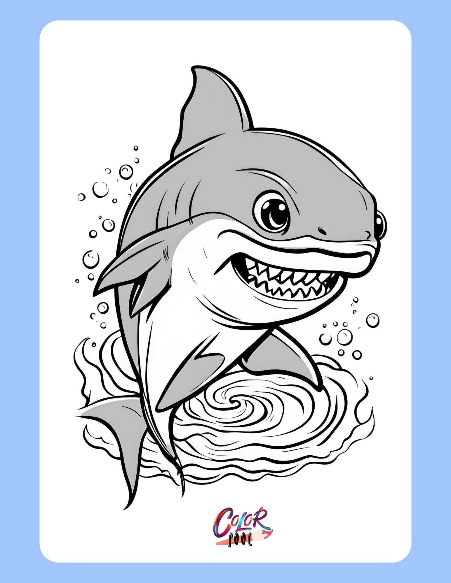 baby shark pictures to print