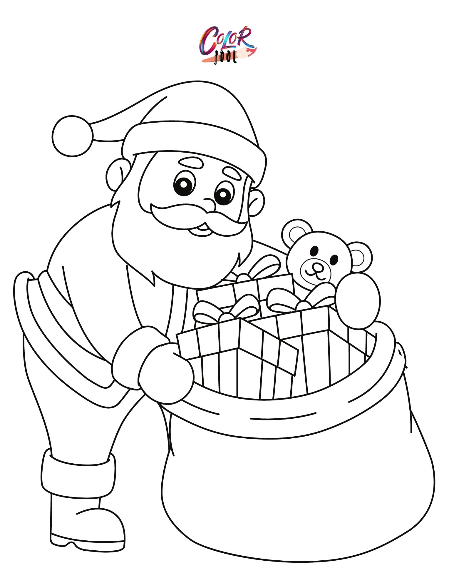 free christmas printable coloring pages