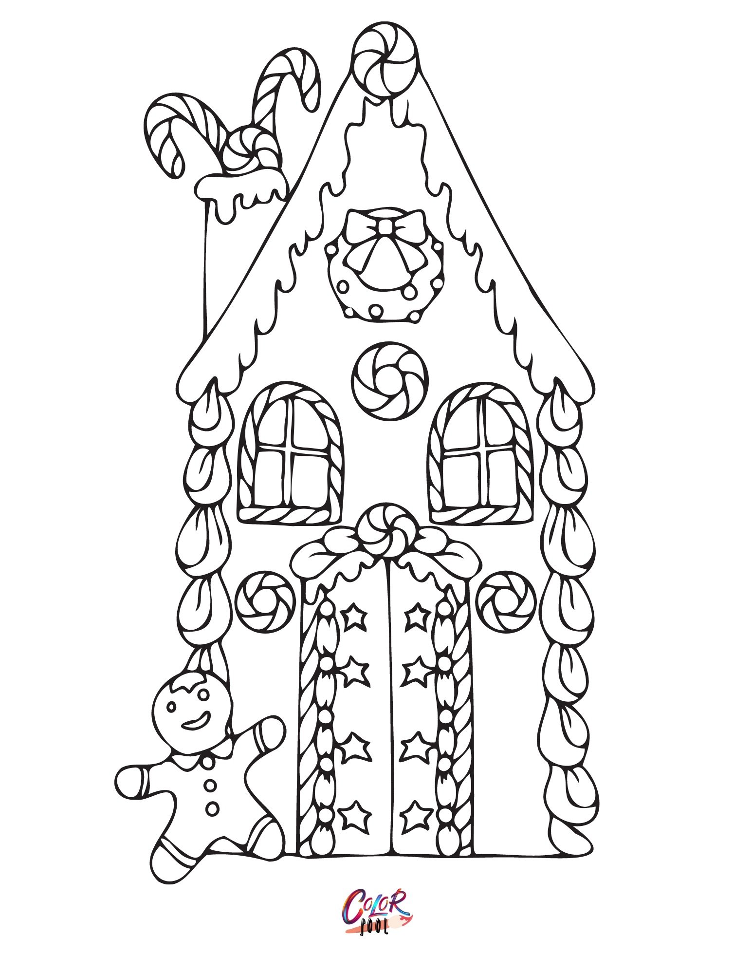 christmas coloring page printable