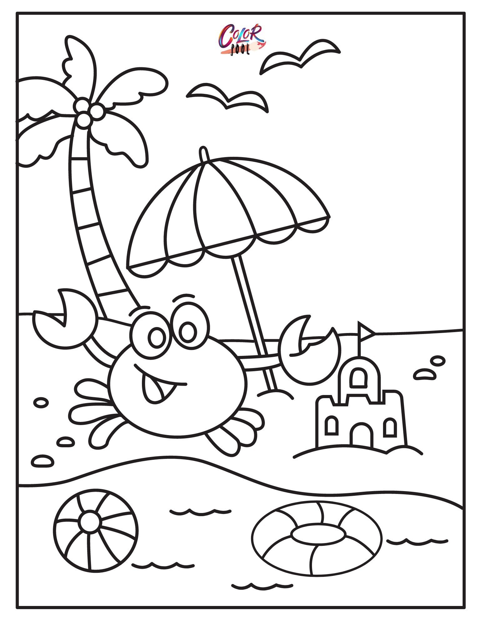 free summer coloring pages to print