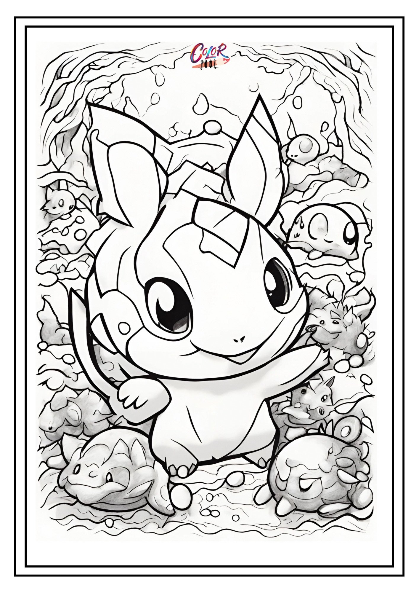 Cool pokemon coloring pages