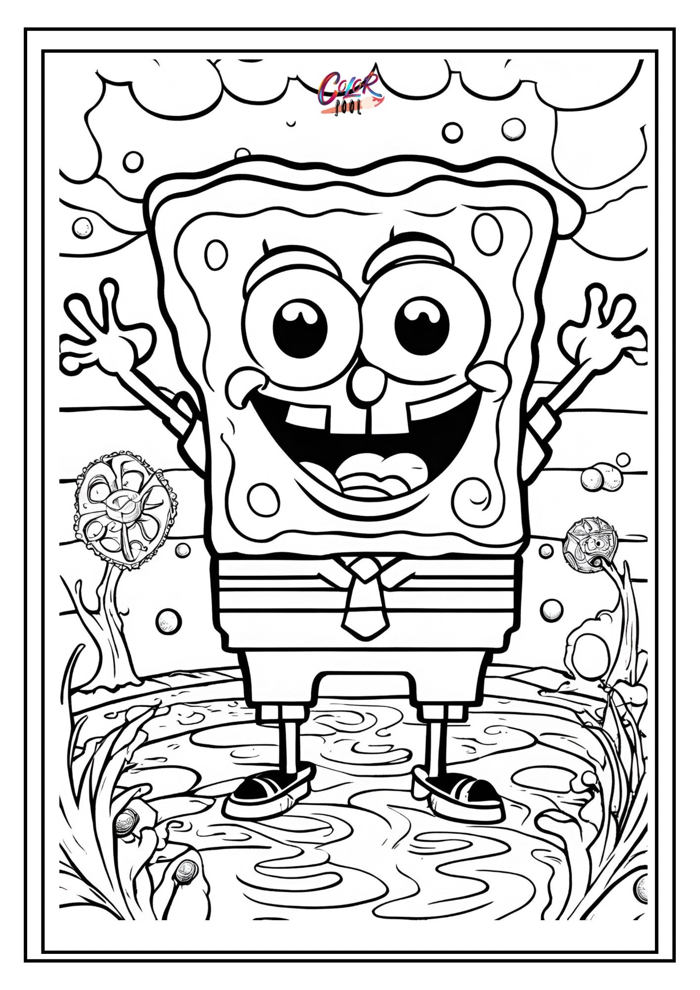 Spongebob coloring