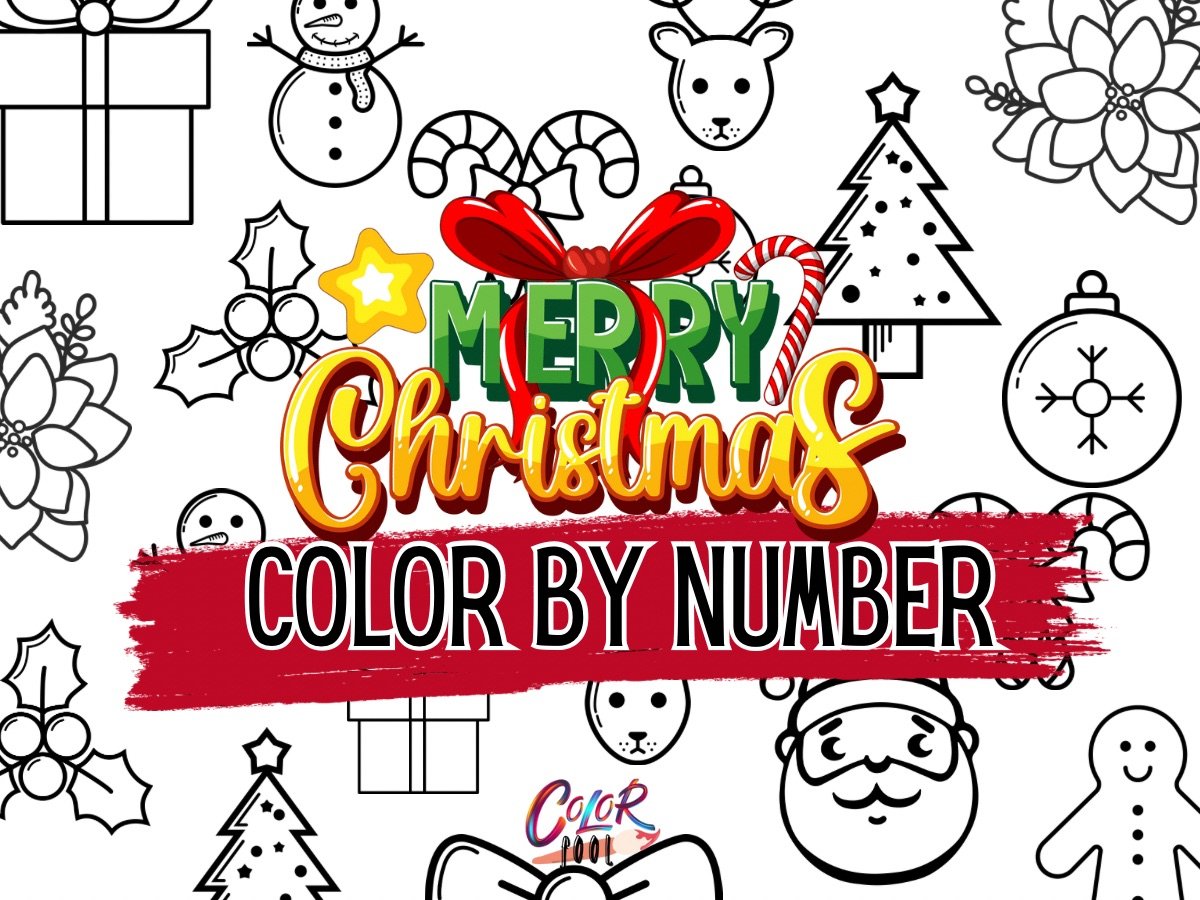 Christmas color by Number