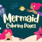 mermaid coloring pages