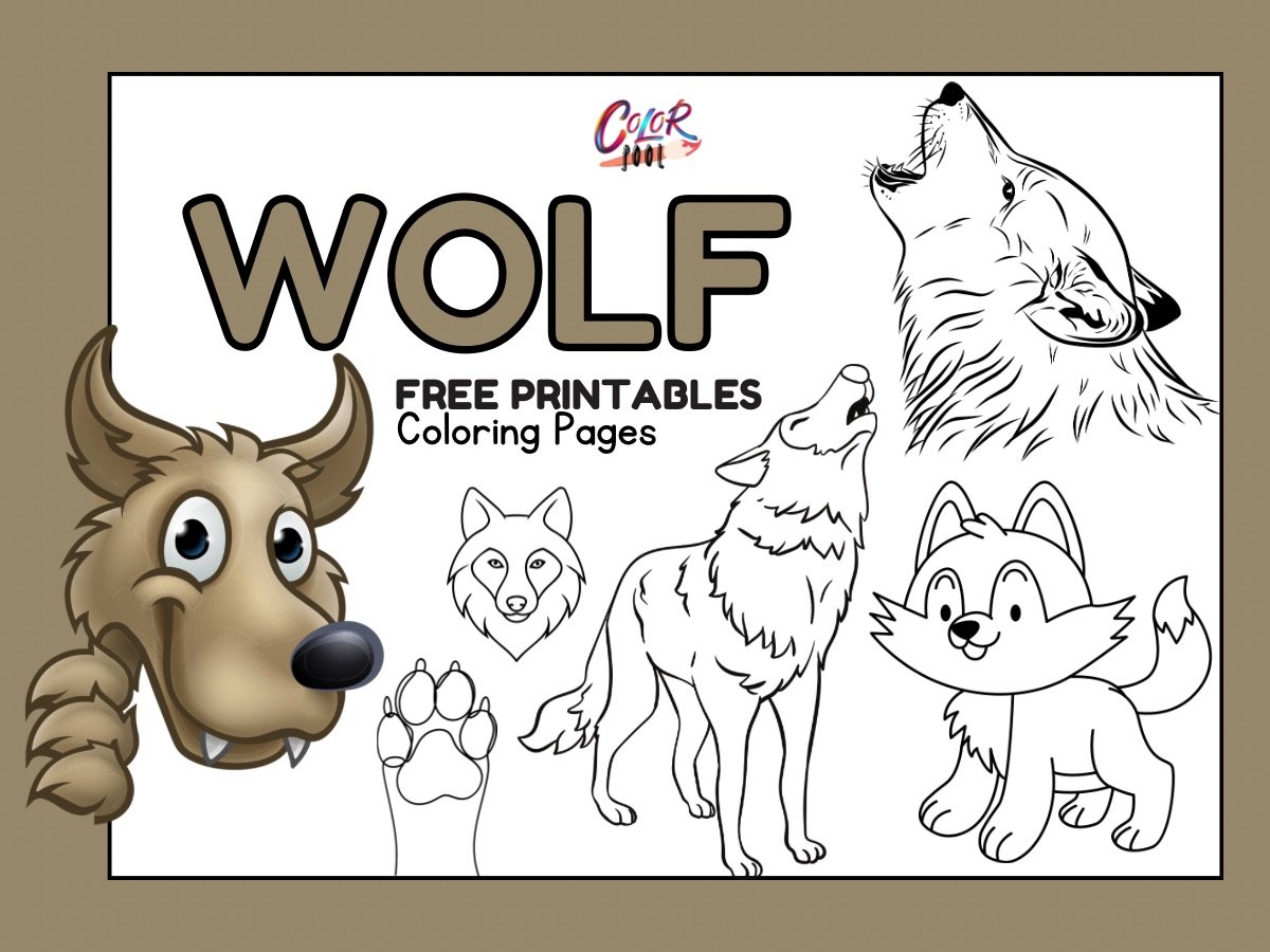 Wolf Coloring Pages