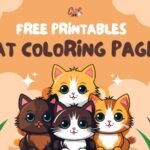 Printable Cat coloring Pages