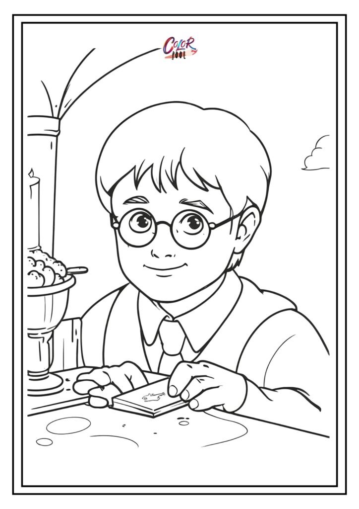 harry potter coloring pages printable free​
