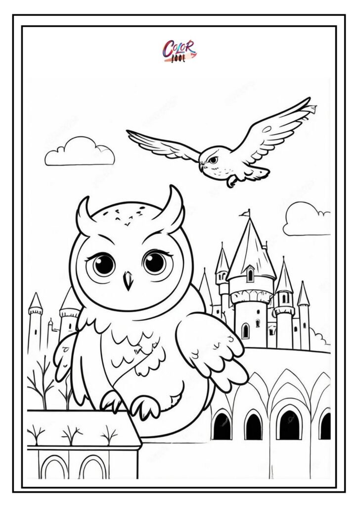 harry potter free coloring pages​

