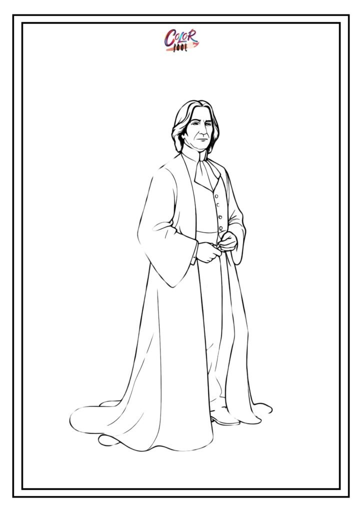 harry potter coloring pages easy