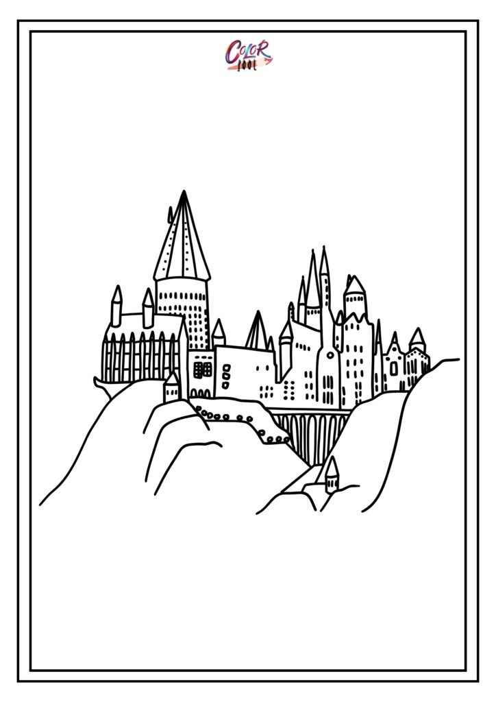 harry potter color sheets​
