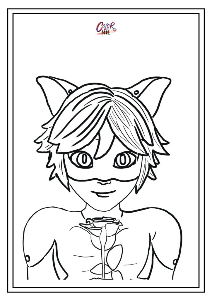 ladybug miraculous coloring pages