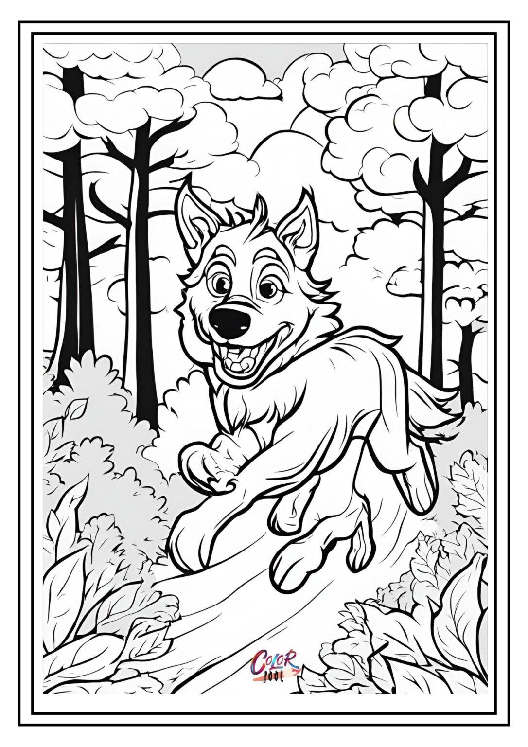 Wolf Coloring Pages (30+ Free Pdf Printables)