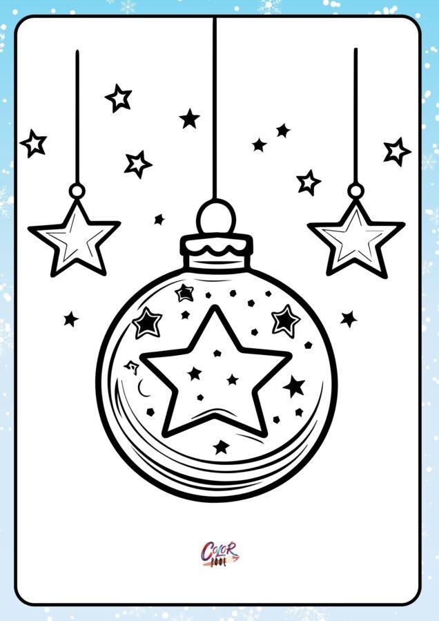 christmas ornament template​

