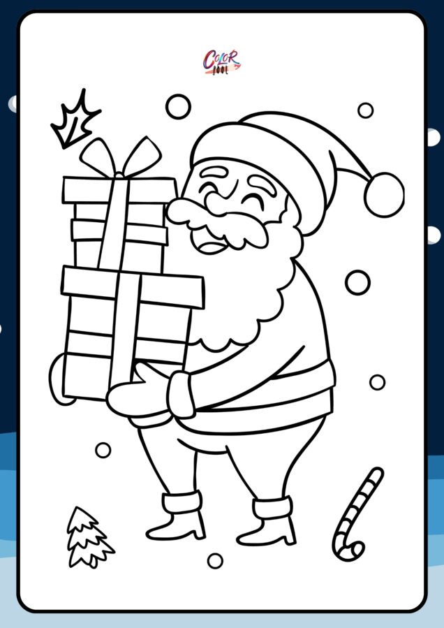 adult christmas coloring pictures​

