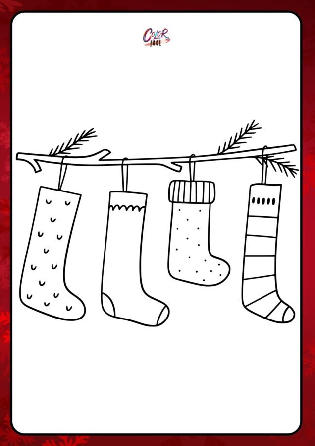 ornaments coloring page​

