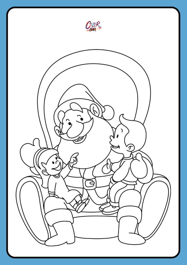 coloring pages for adults christmas​

