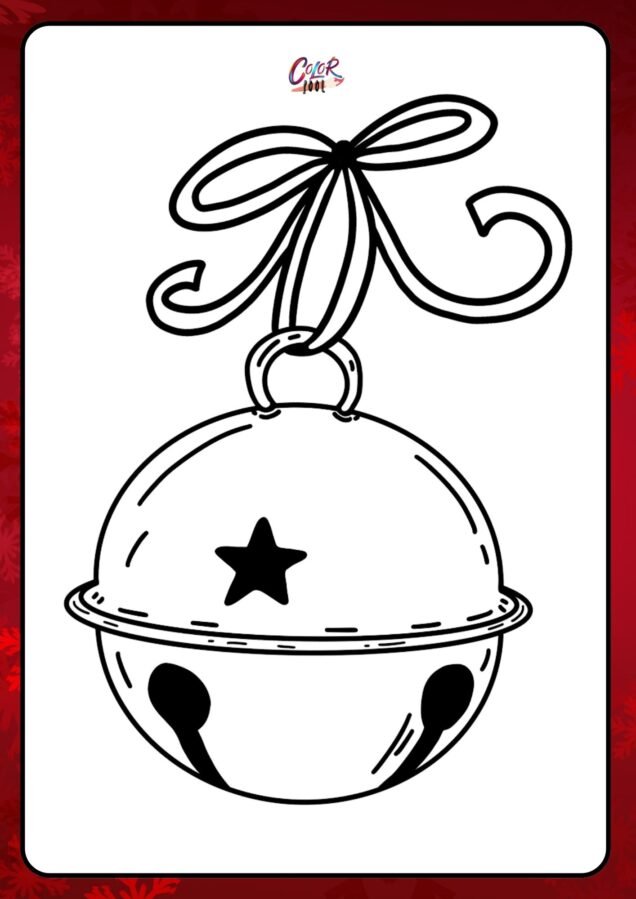 coloring pages of christmas ornaments