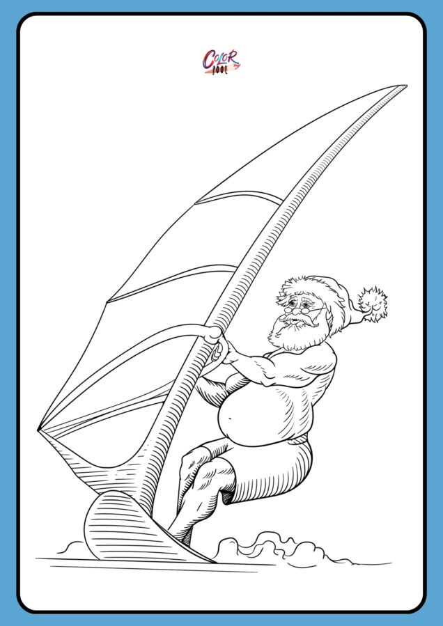 pictures of santa claus for printing