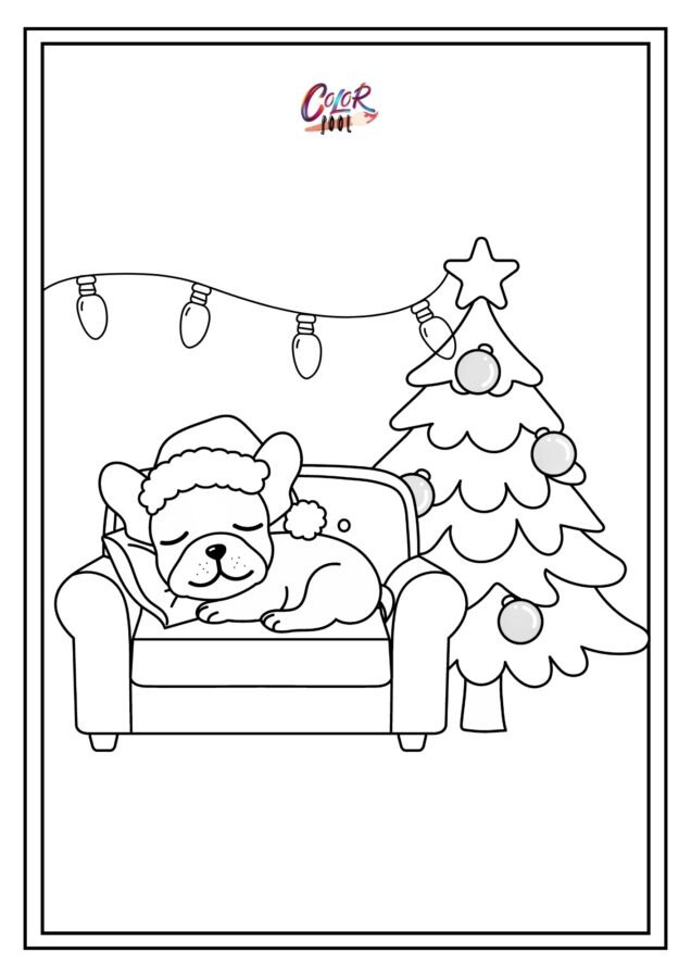 free printable coloring pages christmas trees