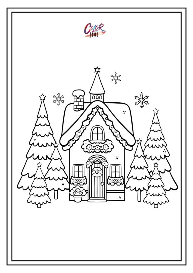 christmas tree outline to print​