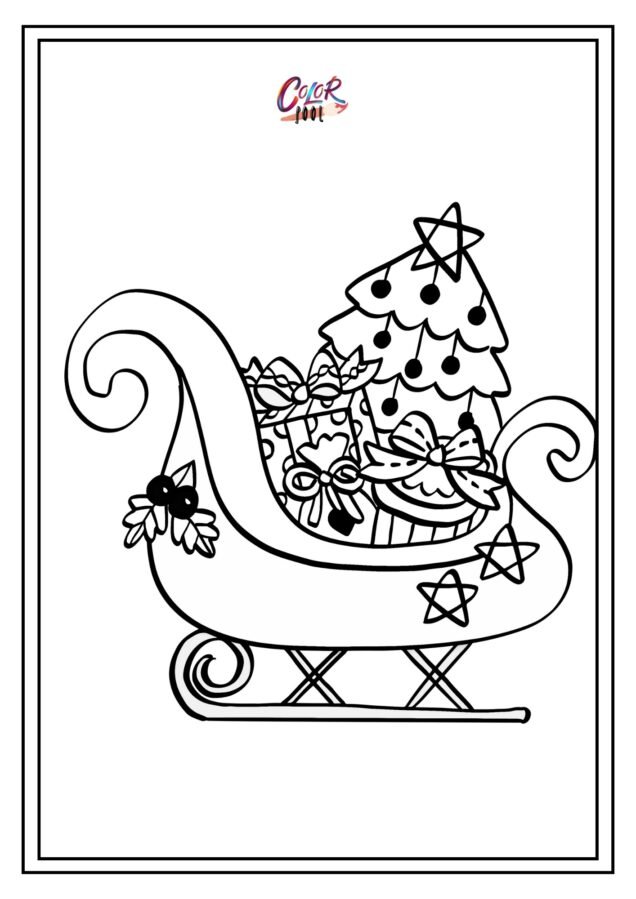 christmas tree colouring in sheets​