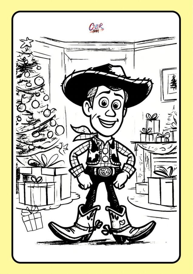 printable christmas coloring pages disney​