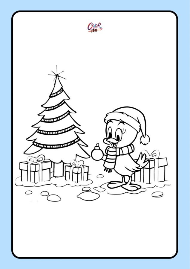 free printable christmas coloring pages disney