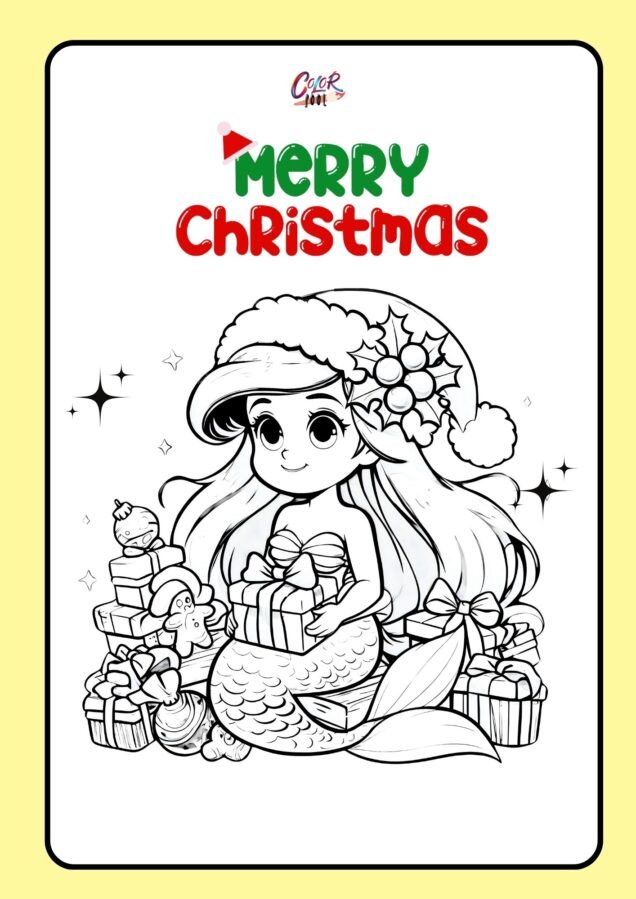 printable disney christmas coloring pages​

