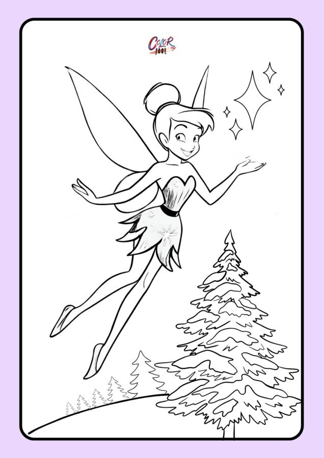 free christmas coloring pages disney