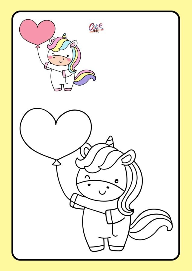 unicorn coloring​