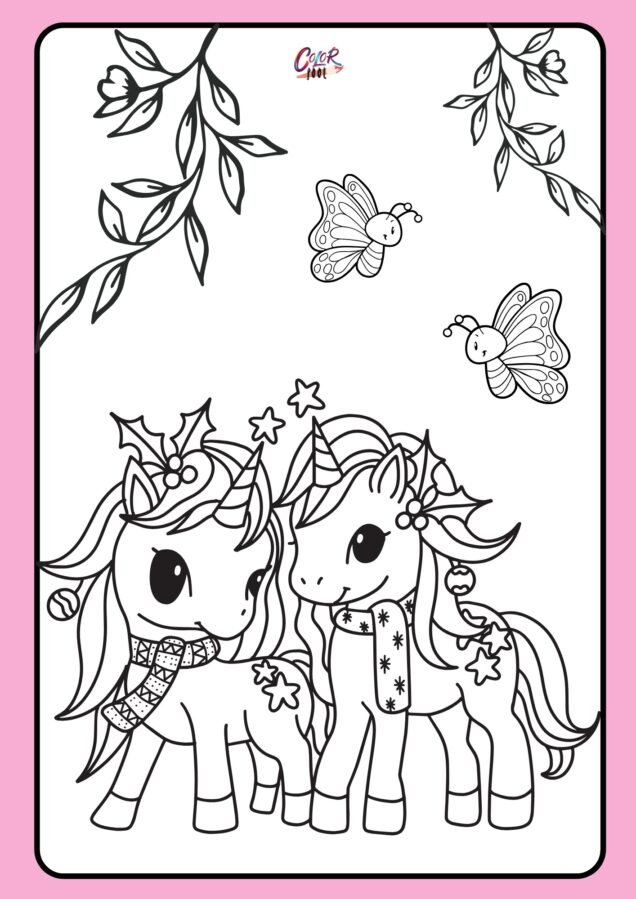 adult unicorn coloring pages