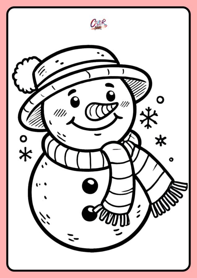 snowman christmas decoration drawings​