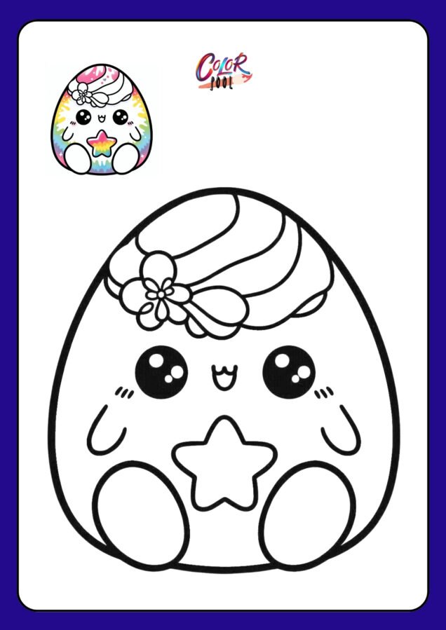 squish mellow coloring page