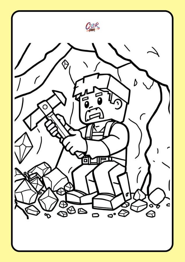 minecraft coloring pages printable