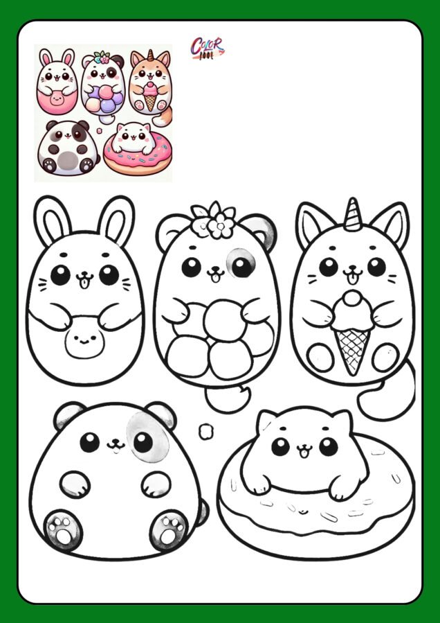 jumbo squishmallows coloring pages​